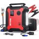  BuTure 4-in-1-Auto-Starthilfe mit tragbarem Kompressor 3500 A 27000 mAh