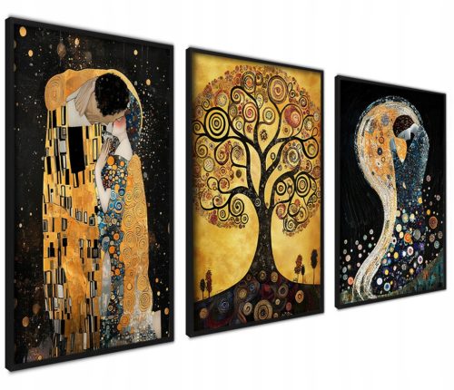 3er Set stilvolle Poster 50x70 cm - Perfekt als Geschenk!