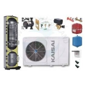    Kaisai Monoblock Arctic KHC-10RY3-B 10 kW Wärmepumpe. Inbetriebnahme