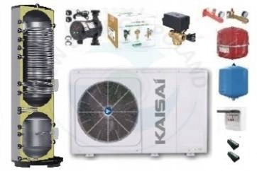  Kaisai Monoblock Arctic KHC-10RY3-B 10 kW Wärmepumpe. Inbetriebnahme