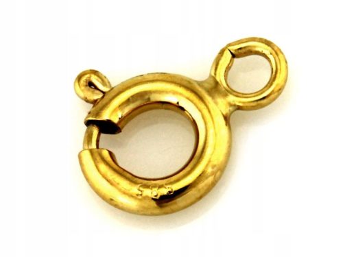 GOLD-FEDERING-KLEMME FÜR 333-GOLD-ARMBANDKETTE