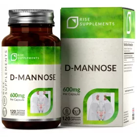  D-Mannose Kapseln zur Unterstützung des Harntrakts - 120 Kapseln à 600mg