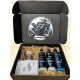  Geschenkbox für einen Motorradfahrer/Glas Whisky/Motorradgeschenk/Motorrad-Schlüsselanhänger