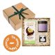  KORB-GESCHENKSET GESCHENK LINDT PISTAZIE 150g MARMELADE LAVENDELKERZE