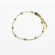  Armband aus Chirurgenstahl, Gold, klassisch, Kugelkette, neu