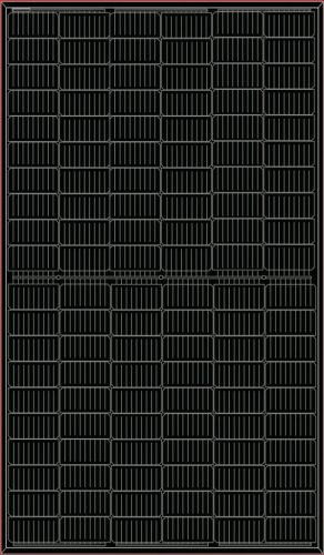  PV-Panel-Modul LONGI LR4-60HPB 9BB Half Cut MONO 355W Vollschwarz