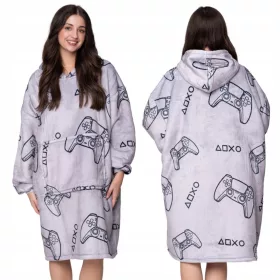   DECKEN-SWEATSHIRT Übergroßes DECKEN-SWEATSHIRT XXL Geschenk für einen Gamer Gamer-Muster für Weihnachten