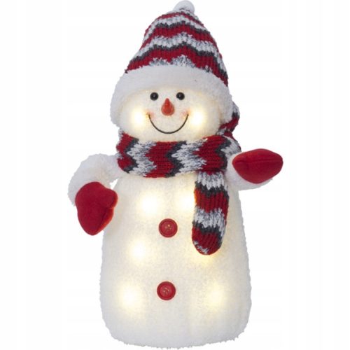 Schwedische Dekofigur Schneemann JOYLIGHT Led