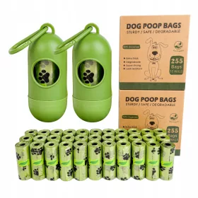    BIOLOGISCH ABBAUBARE HUNDEKOTBEUTEL STARK Kotbeutel + TASCHEN 510 Stk