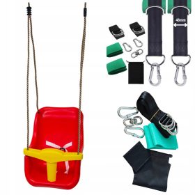  4IQ Gruppen-Eimerschaukel 36 x 43 x 25 cm