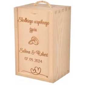 Hochzeitsgeschenk Honig-Marmelade-Box