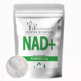   Forest Vitamin® NAD+ Pulver 25g – Natürliches NAD+ zur Steigerung des Energiestoffwechsels
