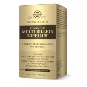   Advanced Multi-Bilion Dophilus von SOLGAR® - Probiotikum ohne Milchprodukte