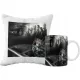  BECHER- UND KISSENSET FAST AND FURIOUS FILM-GESCHENKIDEENMUSTER