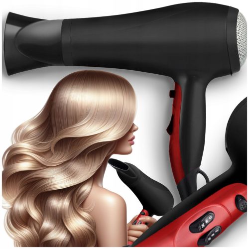  HAUSBERG HB-24GR Haartrockner, 1800 W - 2200 W, 2 Geschwindigkeiten, 3 Einstellungen