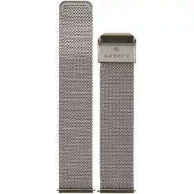    Garett Smartwatch-Armband aus silbernem Stahl, 20 mm, 5904238486078