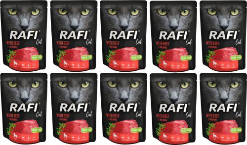  Dolina Noteci Rafi Cat mit Rindfleisch für Katzen 300g