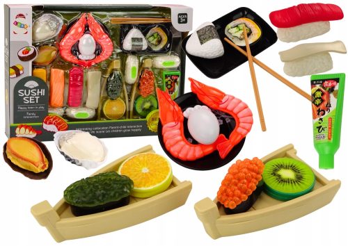 SUSHI-SET GARNELEN MEERESFRÜCHTE ZUBEHÖR ERGÄNZUNGEN FRÜHLINGSROLLEN 24 EL