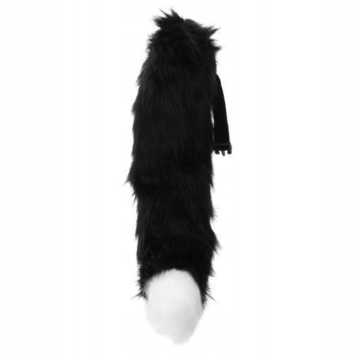 Tierischer Plüsch-Pelzschwanz, Katzenschwanz für