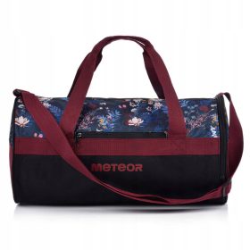    Fitness-Sporttasche für Schwimmbad, Fitnessstudio, Reisen 25L Meteor Sirin FLORAL