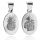  KARMELITANISCHER SCAPLER SCAPLER MEDAILLE SILBER