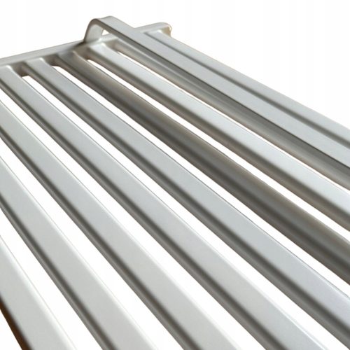  Kalipso mattweißer Horizontalheizkörper 56 x 120 mit Reling, Anschluss von unten