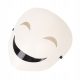  Black Smile Bösewicht Geistermaske für Halloween