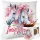  SET KISSENBECHER PFERDE PFERDE BLUMENKRANZ BLUME GESCHENKNAME