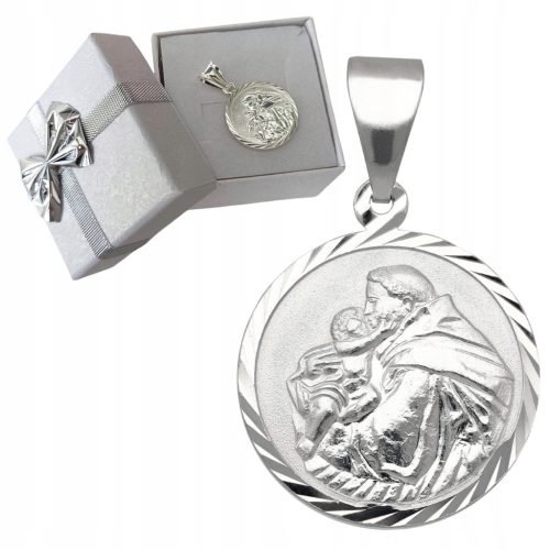  St. Antonius-Medaillon Silber 925