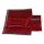  Tasche aus weichem Samt, 65 x 65 cm, rot
