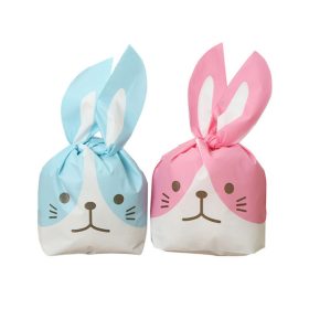  50 Stück Hasen-Süßigkeitstüten aus Kunststoff, klein
