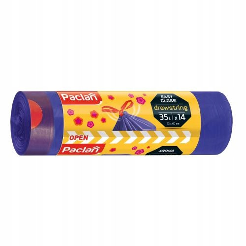  PACLAN DUFTENDE Müllsäcke mit Klebeband, 35 l, A'14