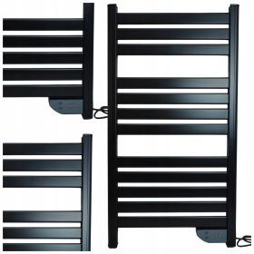    Elektrischer Wand-Badezimmerheizer, leistungsstarkes 500-W-LED-Display mit schwarzem LED-Display