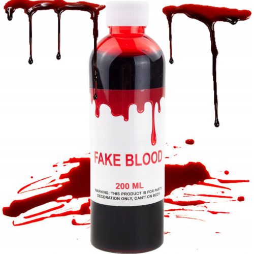  KÜNSTLICHES BLUT 200ML FLÜSSIGE HALLOWEEN-DEKORATION