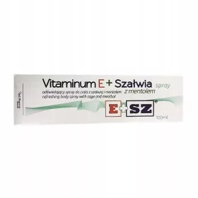    Vitaminum E+Sage erfrischendes Körperspray mit Salbei und Menthol 100 ml