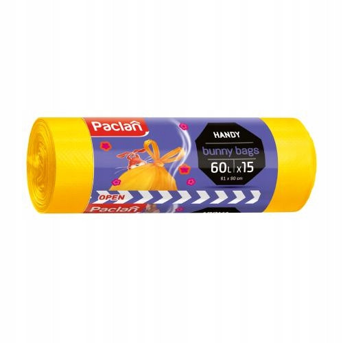  Paclan Bunny Bags Universal-Müllsäcke 60l 15 Stk.