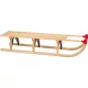  Robuster Zwei-Personen-Holzschlitten NIJDAM 180 kg / 120 cm