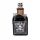 Schwarze Glasflasche mit Halloween-Totenkopf