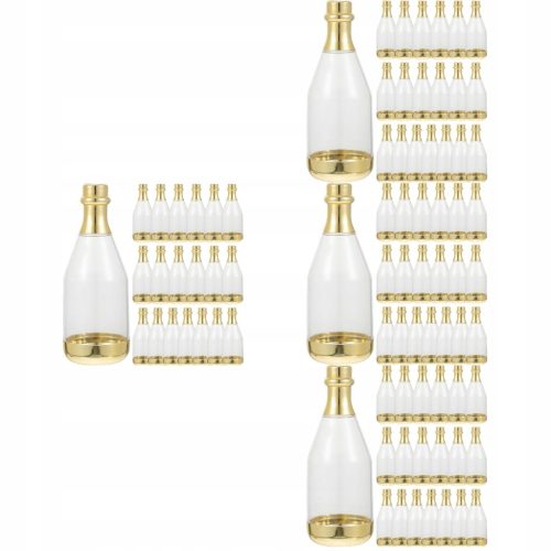  Mini-Champagnerflaschen, Pralinenschachtel, Großpackung