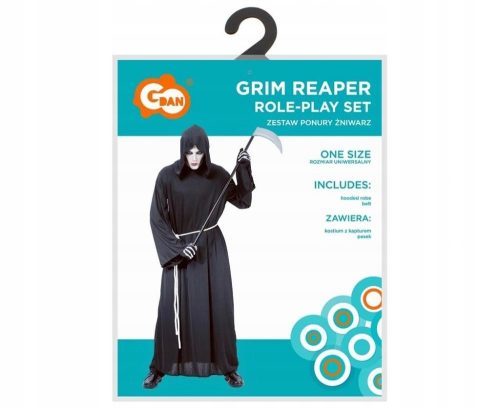  Sensenmann Grim Reaper Kostüm Tod HalloweenKAT
