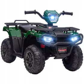    Batteriebetriebenes Quad für Kinder von 3 bis 5 Jahren, Elektrofahrzeug, 12 V, grün