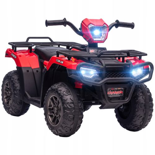  Rotes elektrisches Quad für Kinder, Elektrofahrzeug