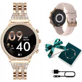    Smartwatch Manta Smartwatch DIAMOND LUSSO Armband JA SWD01GD Gold