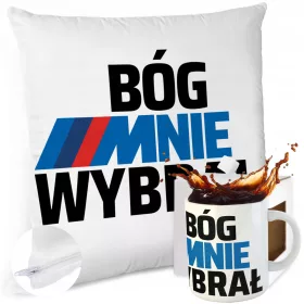    BMW BEEMWU KISSENBECHER-SET „GOD CHOSEN ME“ – EIN GESCHENK FÜR EINEN FAN DER MARKE