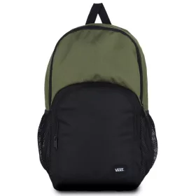   Vans Alumni Pack 5-B VN0A7UDSKEK1 Schulsportrucksack – Schwarz Grün, 22 l, Notebook, Organizer