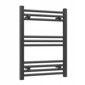    Dekorativer Leiter-Wasser-Badezimmerheizkörper, 50 x 70 cm, schwarzer Heizkörper