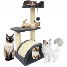  Hoher Kratzbaum, Bett, Kratzbaum, Gotelturm 61 - 100 cm