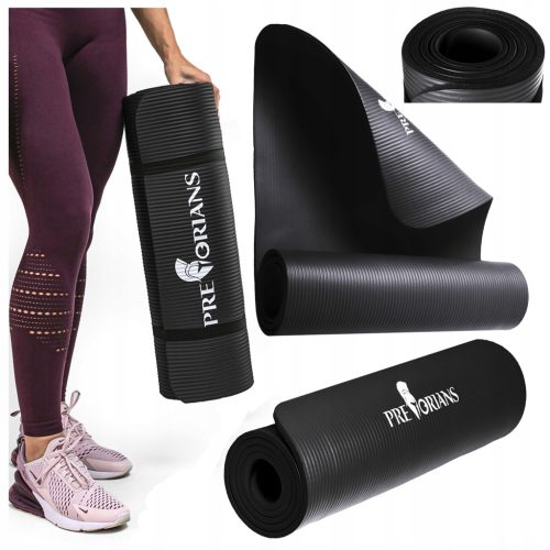  Pretorians Trainingsmatte 183 cm x 61 cm schwarz