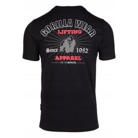    GORILLA WEAR OREGON TRAININGS-T-SHIRT FÜR HERREN, STILVOLLER AUFDRUCK