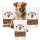  Look4dog CARE Hundefutter getreidefreies Rind und Huhn 1 kg